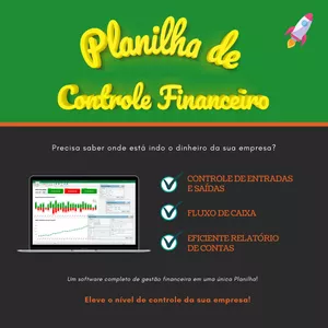 Planilha PLANILHA DE CONTROLE FINANCEIRO