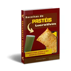 Imagem de capa para o Ebook Aprenda a Criar Seu Império com Pasteis Lucrativos