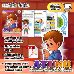 Imagem de capa para o Ebook EL AYUNO PARA NIÑOS (ARCHIVO PDF)