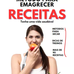 Imagem de capa para o Ebook Método para emagrecer