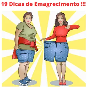 Imagem de capa para o Ebook 19 Dicas de Emagrecimento e Bem Estar!!! 2023!!!