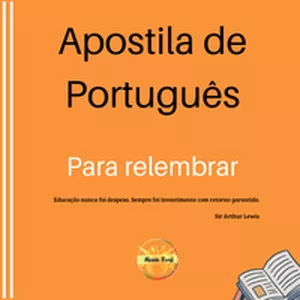 Imagem de capa para o Ebook Apostila Português para Relembrar