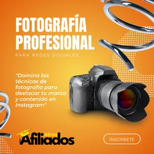 Imagen de portada para Curso online ▶Fotografía Profesional para Redes Sociales