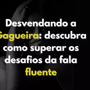 Imagem de capa para o Ebook Desvendando a Gagueira