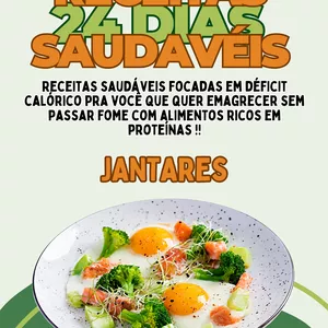 Imagem de capa para o Ebook CRONOGRAMA JANTARES SAUDAVÉIS