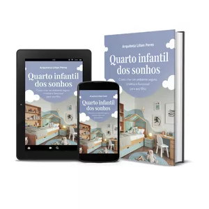 Imagem de capa para o Ebook QUARTO DOS SONHOS: Como Criar um Ambiente Seguro, Criativo e Funcional para Seu Filho