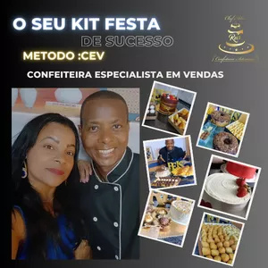 Imagem de capa para o Curso online MÉTODO C.E.V Confeiteira Especialista em Vendas 
