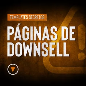 Imagem de capa para o Curso online TEMPLATE DE PÁGINA DE DOWNSELL 