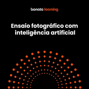 Imagem de capa para o Ebook Ensaio fotográfico com inteligência artificial