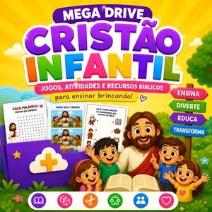 Imagem de Drive Premium de Atividades e Jogos Cristãs criado por Vera L Pires na hotmart