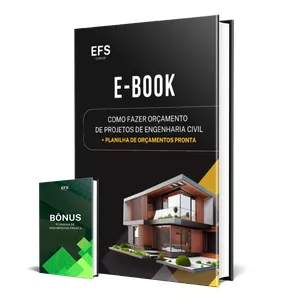 Planilha E-book - Orçamento para projetos de engenharia civil + Planilha pronta