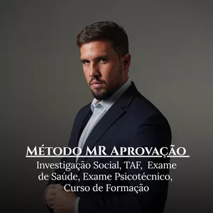 Imagem do curso Método MR Aprovação | Investigação Social, Exame Psicotécnico, TAF, Curso de Formação, Exame de Saúde