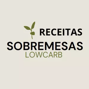Imagem de capa para o Ebook Receitas de Sobremesas Lowcarb