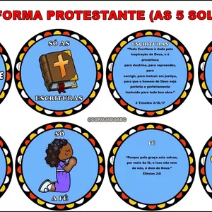 Imagem de capa para o Ebook REFORMA PROTESTANTE (OS 5 SOLAS)