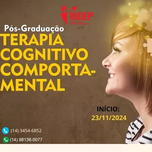 Imagem de capa para o Curso online TERAPIA COGNITIVO COMPORTAMENTAL 