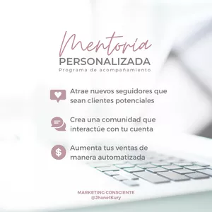 Imagen de portada para Curso online Mentoría Personalizada 