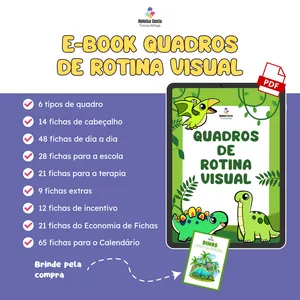 Imagem de capa para o Ebook Quadros de Rotina Visual