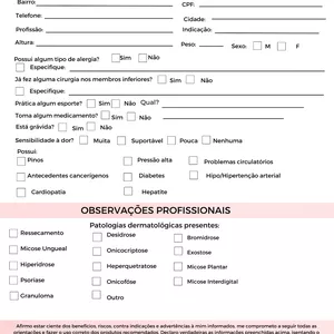 Imagem de capa para o Curso online Ficha Anamnese Spa dos pés 
