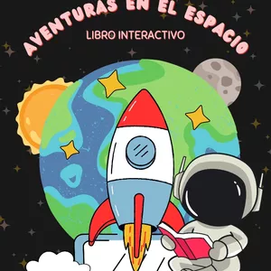 Imagen de portada para Ebook Aventuras en el Espacio - Libro Interactivo