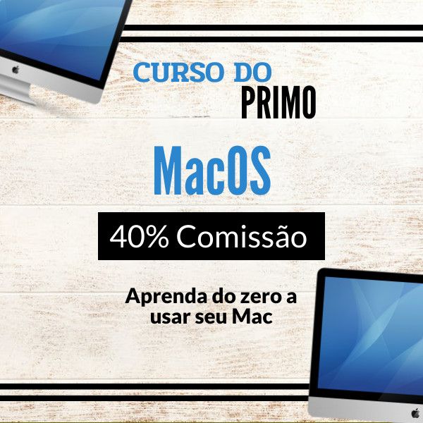 Imagem do curso CURSO MacOS - Como usar seu computador apple da melhor maneira