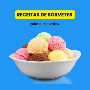 Imagem de capa para o Ebook RECEITAS DE SORVETES 