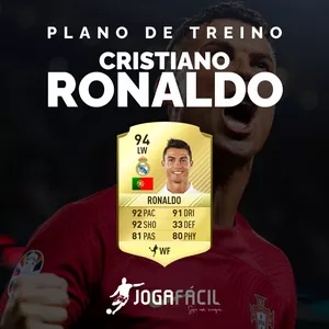 Imagem de capa para o Curso online Plano de Treino: CRISTIANO RONALDO