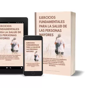 Imagen de portada para Ebook Ejercicios fundamentales para la salud de las personas mayores