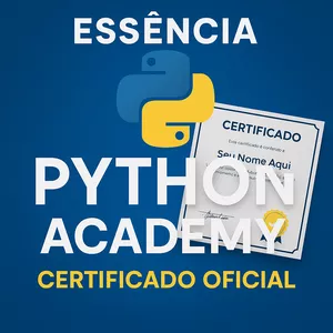 Imagem do curso Essência Python Academy – Certificado Oficial 