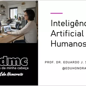 Imagem de capa para o Curso online 📌 Inteligência Artificial Para Humanos – Curso + eBook Prático