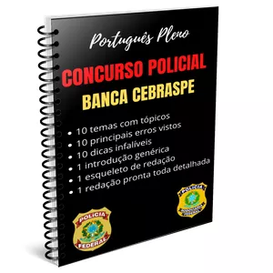Imagem principal do produto E-BOOK: CONCURSO POLICIAL