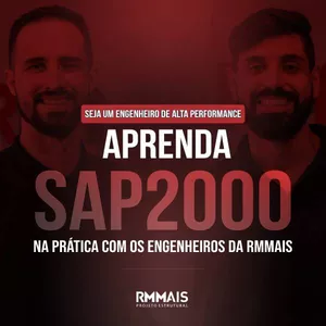 Imagem de capa para o Curso online SAP 2000 na Prática - Metodologia RM Mais