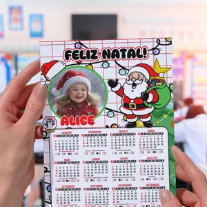 Imagem de capa para o Ebook  CALENDÁRIO EDITÁVEL PERSONALIZADO – NATAL