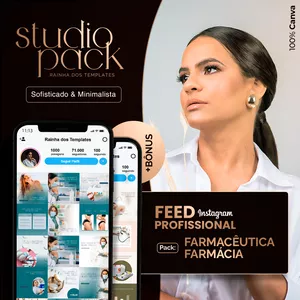 Imagem do curso Studio Pack Farmacêutica / Farmácia - Rainha dos Templates