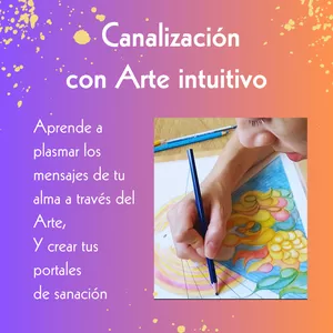 Imagen de portada para Curso online CANALIZACIÓN CON ARTE INTUITIVO