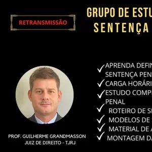 Imagem de capa para o Curso online CURSO DE SENTENÇA PENAL COMPLETO - Retransmissão