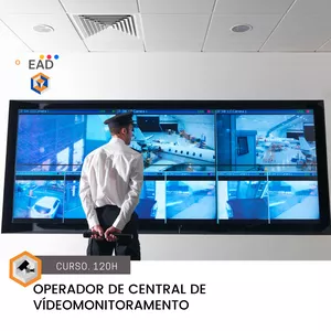 Imagem de capa para o Curso online Operador de Central de Videomonitoramento