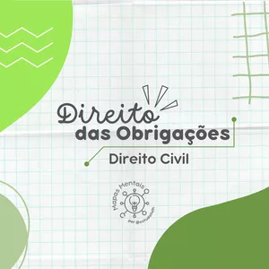 Imagem de capa para o Ebook Direito das Obrigações em Mapas Mentais