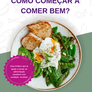 Imagem de capa para o Ebook Alimentação Saudável 