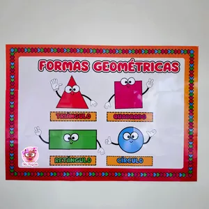 Imagem de capa para o Ebook PAINEL FORMAS GEOMÉTRICAS