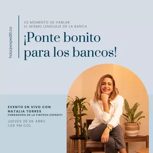 Imagen de portada para Evento online Evento en vivo: ¡Ponte Bonito para los bancos!