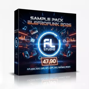 Imagem de capa para o Curso online Sample Pack de Eletrofunk 2026 – FL Studio Edition