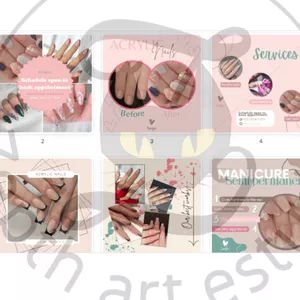 Cover image for Ebook Instagram post templates