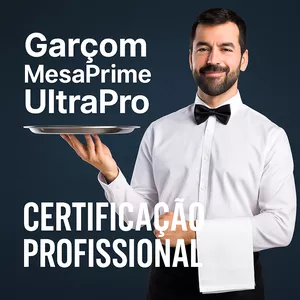 Imagem do curso Garçom MesaPrime UltraPro – Certificação Profissional 