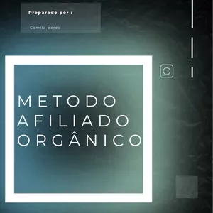 Imagem de capa para o Ebook Método afiliado orgânico 