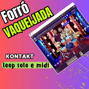 Imagem de capa para o Curso online LOOP E SOLO KONTAT  BATERIA FORRÓ VAQUEJADA 