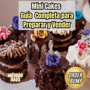 Imagen de portada para Ebook Mini Cakes - Guía  Completa para Preparar y Vender