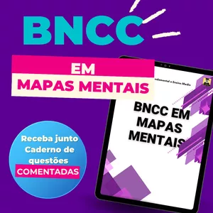 Imagem de capa para o Ebook BNCC em Mapas Mentais