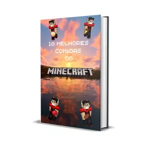 Imagem de capa para o Ebook 10 Melhores comidas do Minecraft