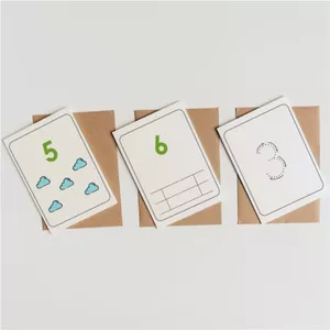 Imagem de capa para o Ebook Flash Cards Números