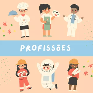 Imagem de capa para o Ebook Plano de aula- Profissões